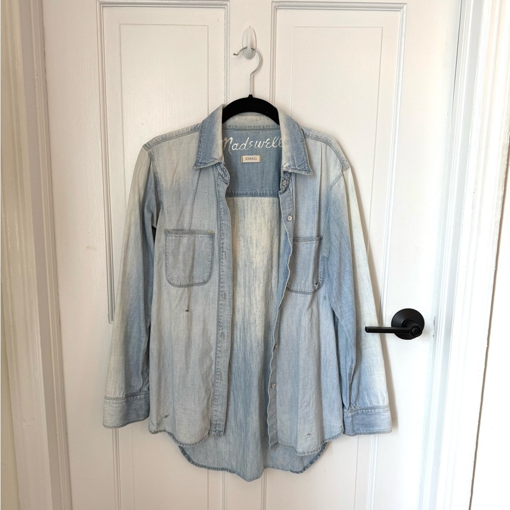 Madewell Faded Blue Denim Jacket